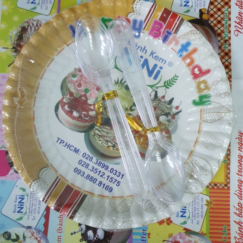 Dĩa muỗng bộ 10 cái